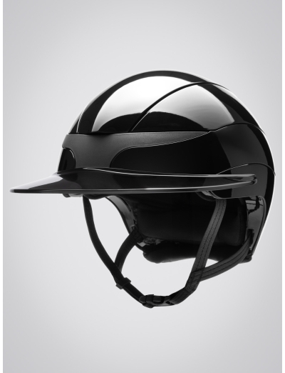 XANTO - casco sun visor nero lucido