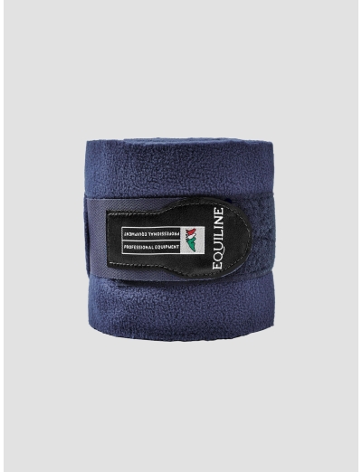 POLO - FLEECE BANDAGES 4 PCES BLUE