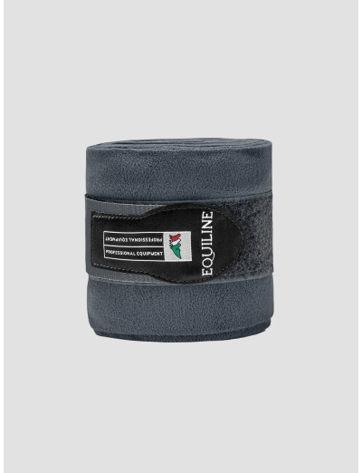 POLO - FLEECE BANDAGES 4 PCES GRAY