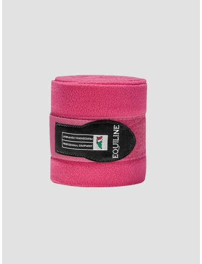 POLO - FLEECE BANDAGES 4 PCES  POLO FUCHSIA