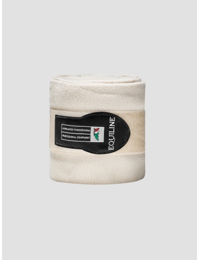 POLO - FLEECE BANDAGES 4 PCES CREAM