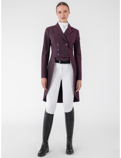 AURORA – Bordeaux women’s tailored competition tailcoat