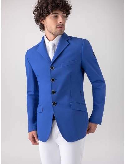 RACK – Giacca da concorso sartoriale da uomo blu royal