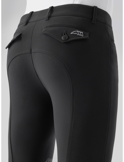 GRAFTONB - Black men’s B-MOVE knee grip breeches