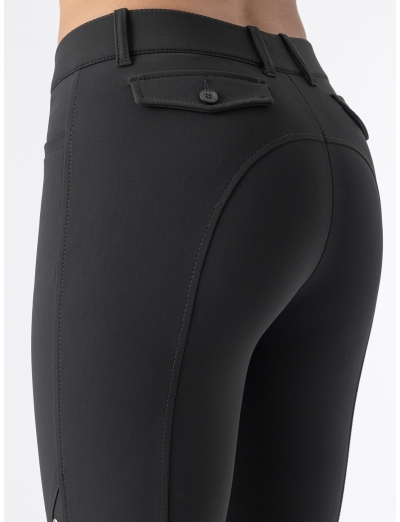 ATIRK – Pantalon noir B-MOVE pour femmes Knee Grip