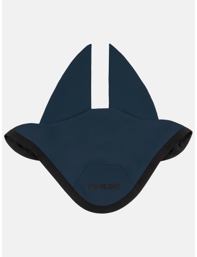 BONNET TECH BLEU AVEC LOGO IMPRIMÉ