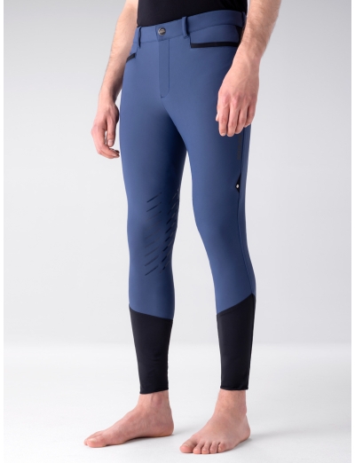 INDIGO BLUE MEN'S KNEE GRIP BREECHES