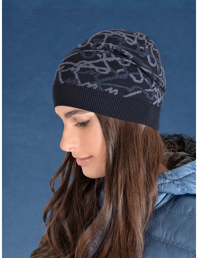 BLUE ALLOVER EQUILINE HAT