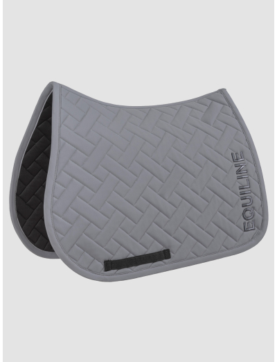 Quick silver quilted saddle pad