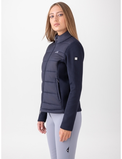 Blue women's medium weight jacket