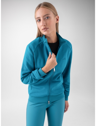 Felpa full zip da donna tahitian tide