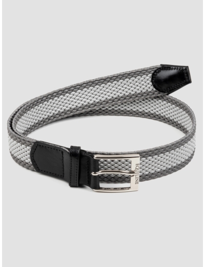 Quick silver braided elastic belt