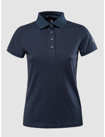 POLO BLEU POUR FEMME