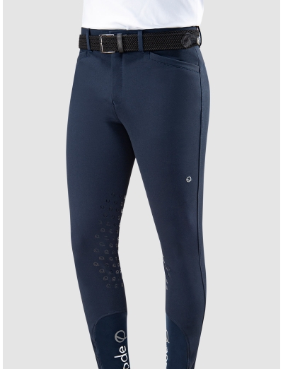 BLUE MEN'S KNEE GRIP BREECHES