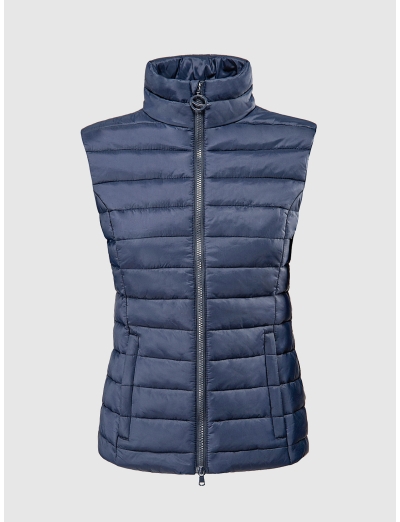 GILET BLEU POUR FEMME