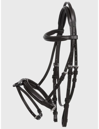 BLACK PONY SNAFFLE BRIDLE